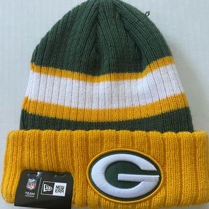 Green Bay Packers New Era Beanie Winter Hat NWT NFL OSFA